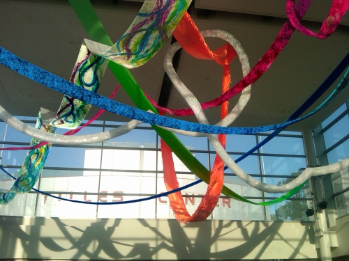 A FIRST FOR LONG ISLAND!! Brain Fitness interactive art installation at Tilles Center offers creative activities which help develop increased cognitive function.